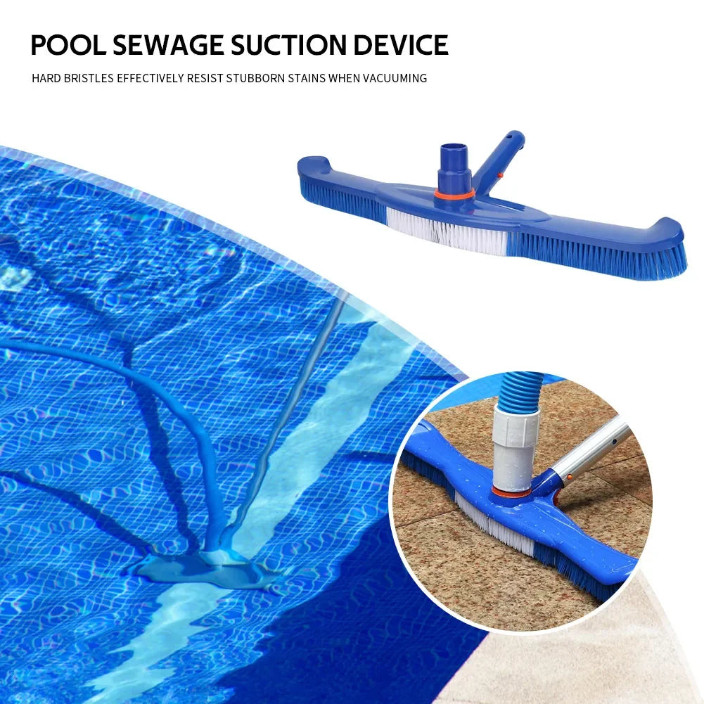 Swimming Pool Cleaner Cleaning Suction Brush Cleaning Tool Pool Equipment Suction Vacuum Head Above Ground Clean Supplies