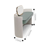Luxury Vanity Makeup Dresser Mirror Set Women Modern Princess Dressers Bedroom Organizer Coiffeuse Chambre Home Furniture
