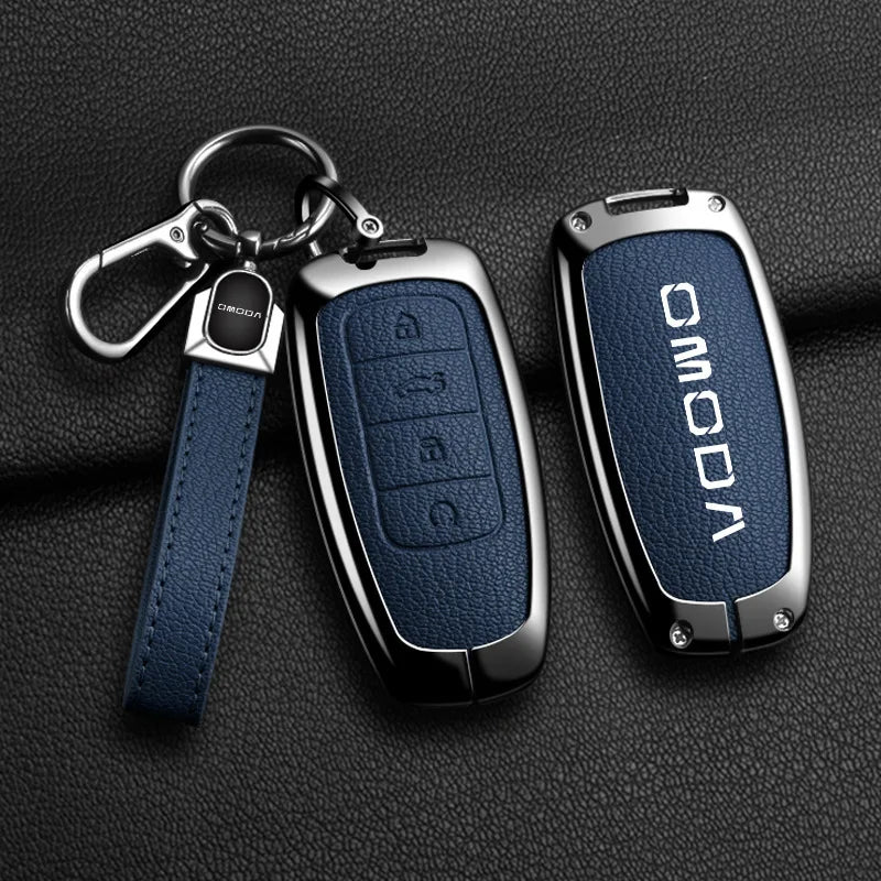 Car Key Case Bag For Chery Omoda 5 C5 Tigo 7 8 Pro Max Tigo 7 8 Plus Keychain Protective Cover Smart Remote Key Protection Shell