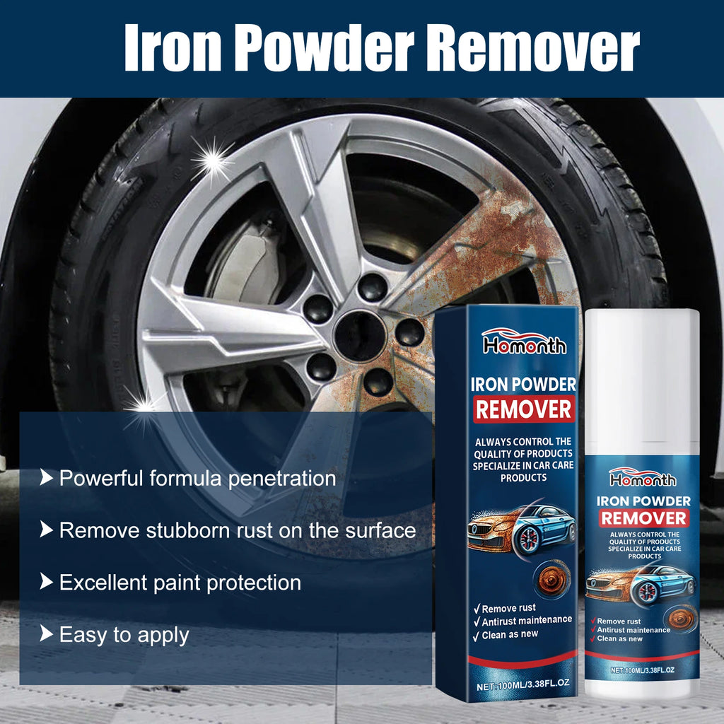Homonth Iron Powder Remover 100ml Eco-friendly Remove Rust Sustainable Polishing Anti-rust Maintenance Spray