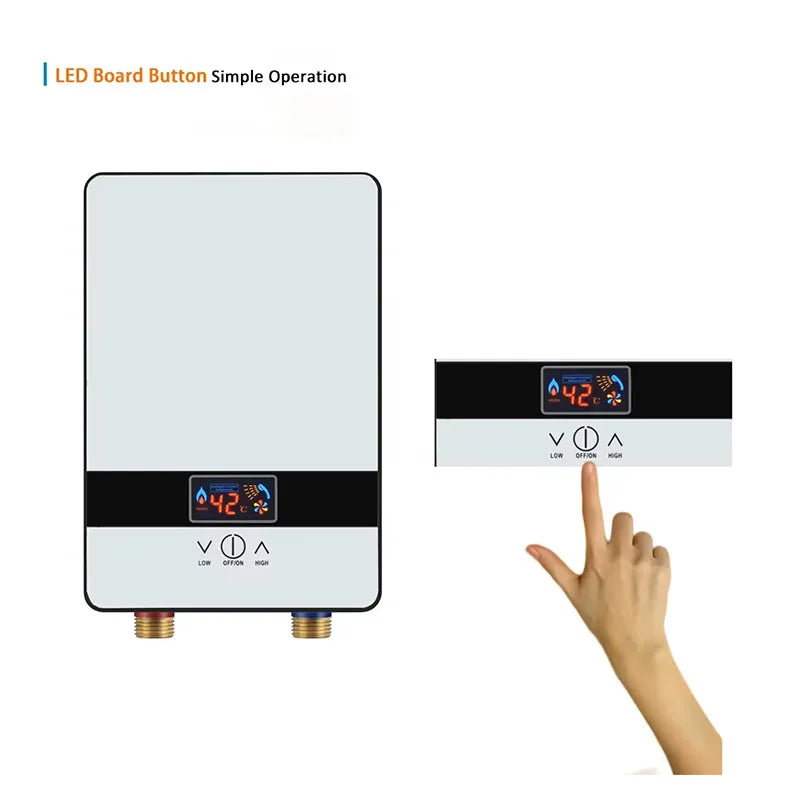 Constant temperature shower water heater household instant electric water heater kitchen kitchen treasure small rapid heating