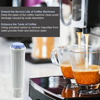 10-1Pcs Coffee Machine Water Filter Cartridges for Melitta/Krups Claris F088 F088 01/Siemens TCZ60003 /AEG/Neff/Bosch TCZ6003