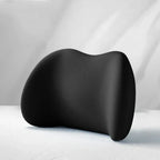 Car Seat Neck Pillow Adjustable Lumbar Support Headrest Waist lumbar Cushion Car Seat Memory Foam Car Travel Interior Accessorie