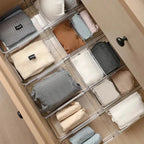 Drawer Organizer Box Home Retractable Sorting Kitchen Compartments Underwear Desktop Cutlery Storage Box Classification Sock Box