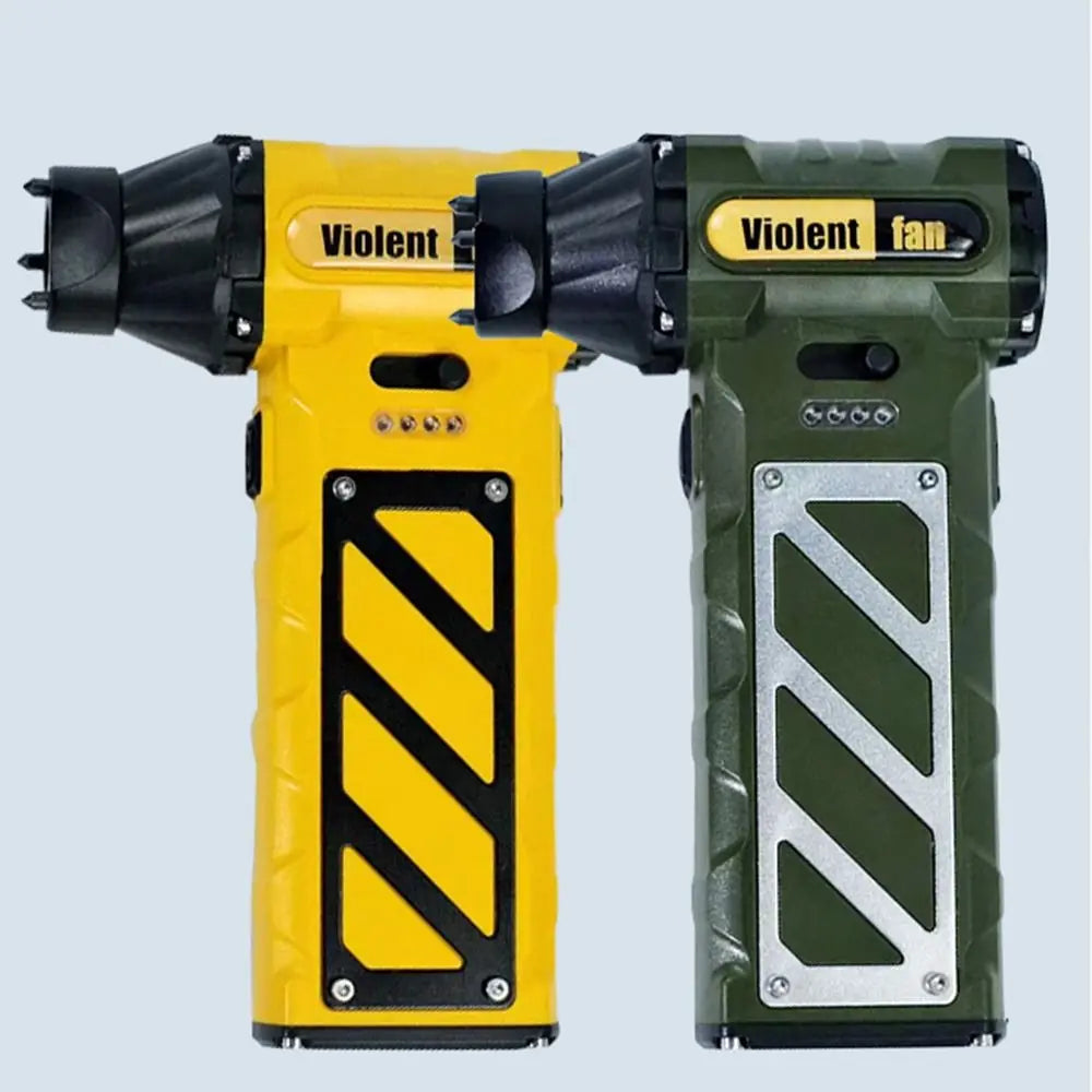 110000 RPM Mini Turbo Jet Fan Adjustable Speed Powerful Airflow Electric Air Duster Handheld Safety Hammer Design