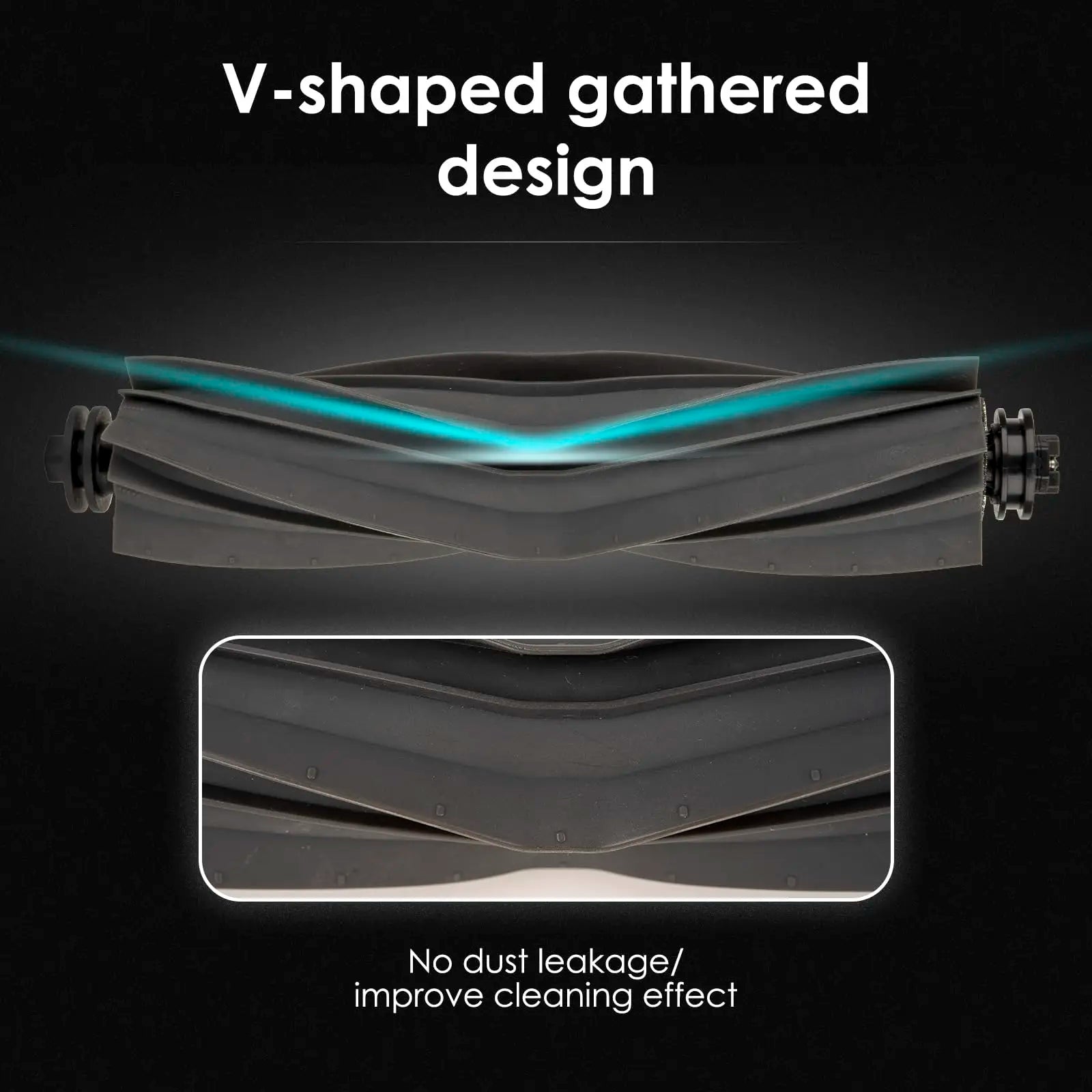 Main Brush For Xiaomi Robot Vacuum X20 + / X20 Plus For Dreame X30 Ultra/ X40 Ultra/ L10s Ultra/ L20 Ultra/ L10s Pro Ultra Parts