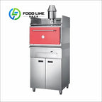 Commercial Kitchen Equipment Kabab Grill Machine BBQ Meat Charcoal Broiler Grill Oven With/Without Cabinet for Restaurant