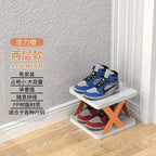 CreativeShoe Rack,Home Dormitory Economical and Space-saving Storage Plastic Multi-layer Shelf,Small Shoe Cabinet