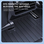 Extended Floor Mats for Tesla Model Y 2025+ Juniper 2025 All-Weather TPE Lengthen and Widen Waterproof Non-Slip Cargo Liners