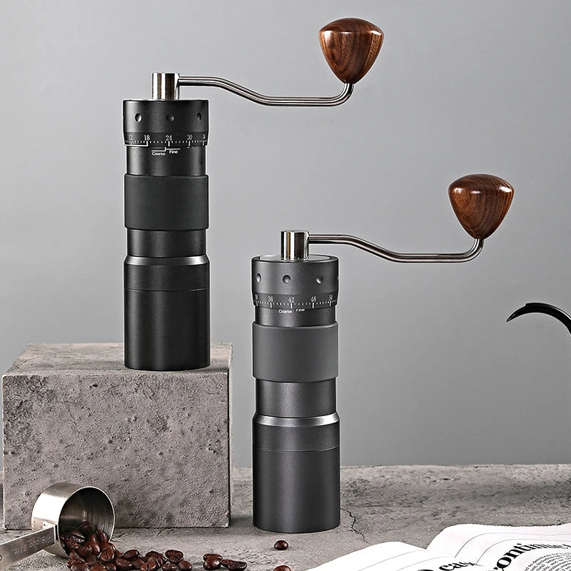 Hand Cranked Bean Grinder Seven Star Coffee Grinder Household 420 Stainless Steel Core Hand Cranked Coffee Grinder Hand Cranked