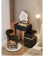 Small apartment dresser bedroom 60CM modern cream style master chest makeup table hairstyle bedroom Drawers for clothes luxury