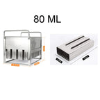 40pcs Stainless Steel Popsicle Mould Ice Lolly Mold For Popsicle Machine Fruit Shape DIY Ice Cream Molds With Sticks Holder