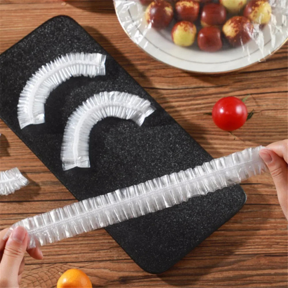 20-200pcs Disposable Shower Cap Elastic Mesh Shape Non-woven Bath Hat for Eyelash Extension Clear Waterproof Hair Hat Shower Cap