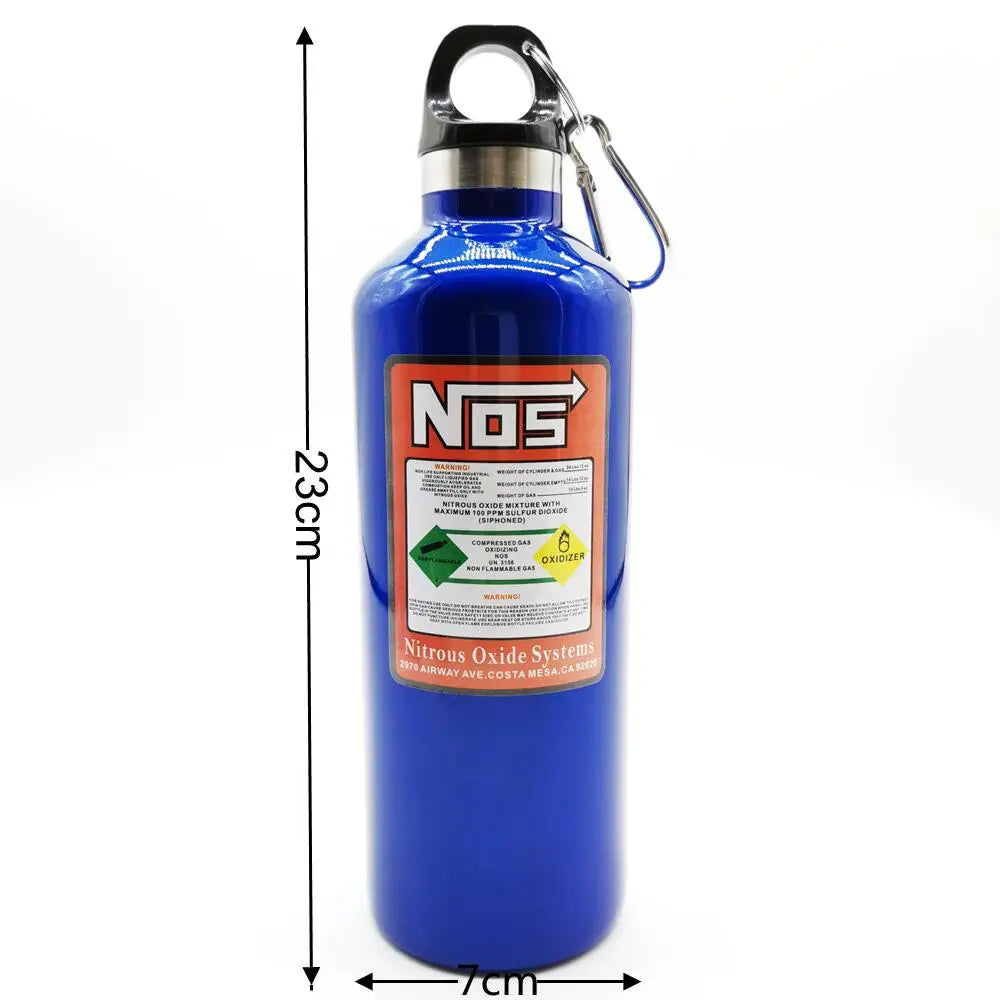 500ml NOS Nitrogen Bottle Car Insulation Cup Insulation Pot Modified JDM Racing Style Car Interior Decoration Accessories