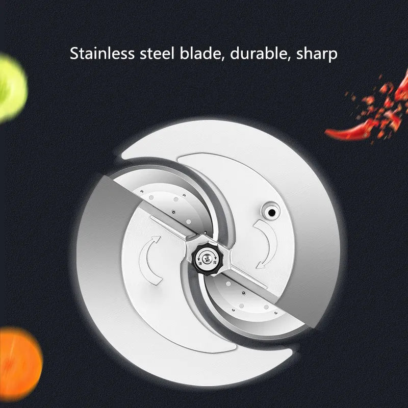 commercial fruit slicer Stainless steel electric slicer lemon potato vegetable multi-functional slicer