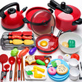 Children's Simulated High Fidelity Cooking Toys, Home and School Use Chefs to Pretend Toy Sets Suitable for Role-Playing Kitchen