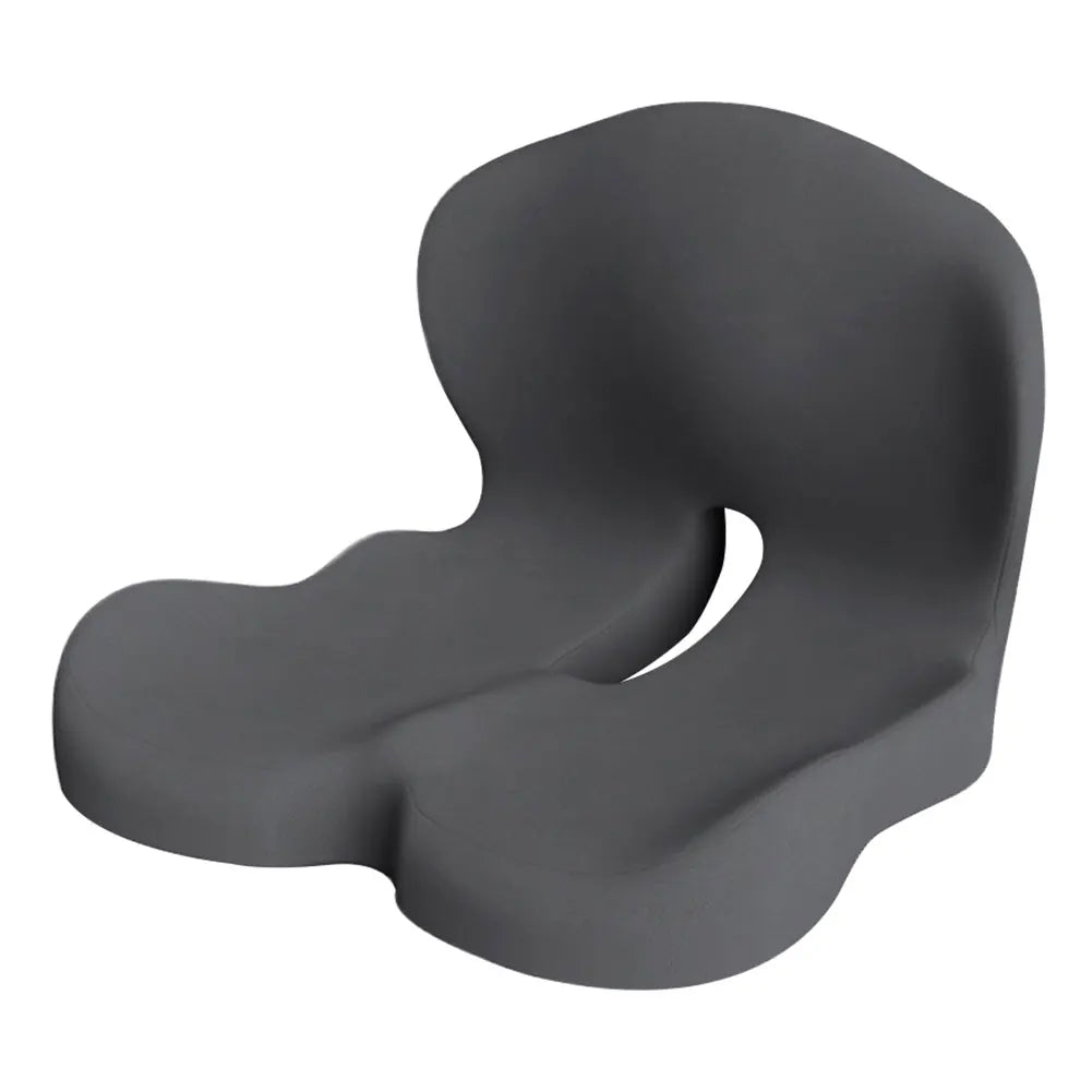 Memory Foam L Shaped Integrated Office Chair Cushion with Lumbar Suppo