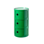 Creative Bedroom Bedside Table Modern Minimalist Round Storage Small Cabinet Large Capacity Plastic Side Cabinet