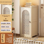 shoe cabinet multi-layer dust shoe rack large capacity double door shoe storage rack