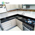 Customized Composite Solid Surface Countertop Rectangular Table Tops Kitchen Worktops for Restaurant Hotel Kitchen Renovation