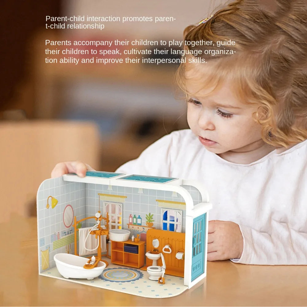 Kitchen Dollhouse Furniture Miniature Toy Scene Model Miniature Items Dollhouse Accessories Furniture Miniature
