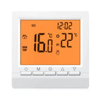 Digital Gas Boiler Thermostat Weekly Programmable Room Temperature Controller Heating Temperature Regulator AA Battery Hand Cont