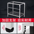 Kitchen Stainless steel sink with bracket Water basin Vegetable basin Dishwashing sink