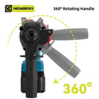 1680W 26mm Brushless Electric Hammer Cordless Efficient Rechargeable Hammer Impact Drill Power Tool For Makita 18V Battery Pin