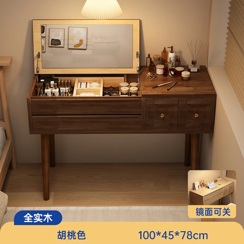 Dressers for Adult Bedroom Set Vanities Makeup Table with Mirror and Chair Bedside Tables Tall Dresser Makeup Stand Small Vanity