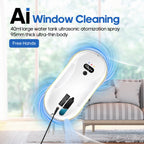 Household window automatic water spray cleaning robot vacuum cleaner remote control electric window wiper household glass wiper