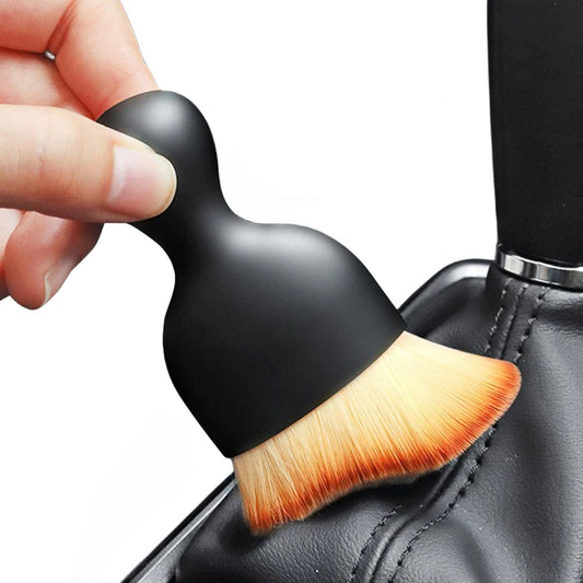 Auto Interior Dust Brush Scratch Free Car Detailing Brush Nano Fiber Soft Bristles Detailing Brush for Dashboard Air Conditioner