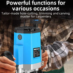 2200W Electric Trimmer Wood Milling Trimming Engraving Slotting Machine Power Carpentry Tool Trimming Machine Router Tool