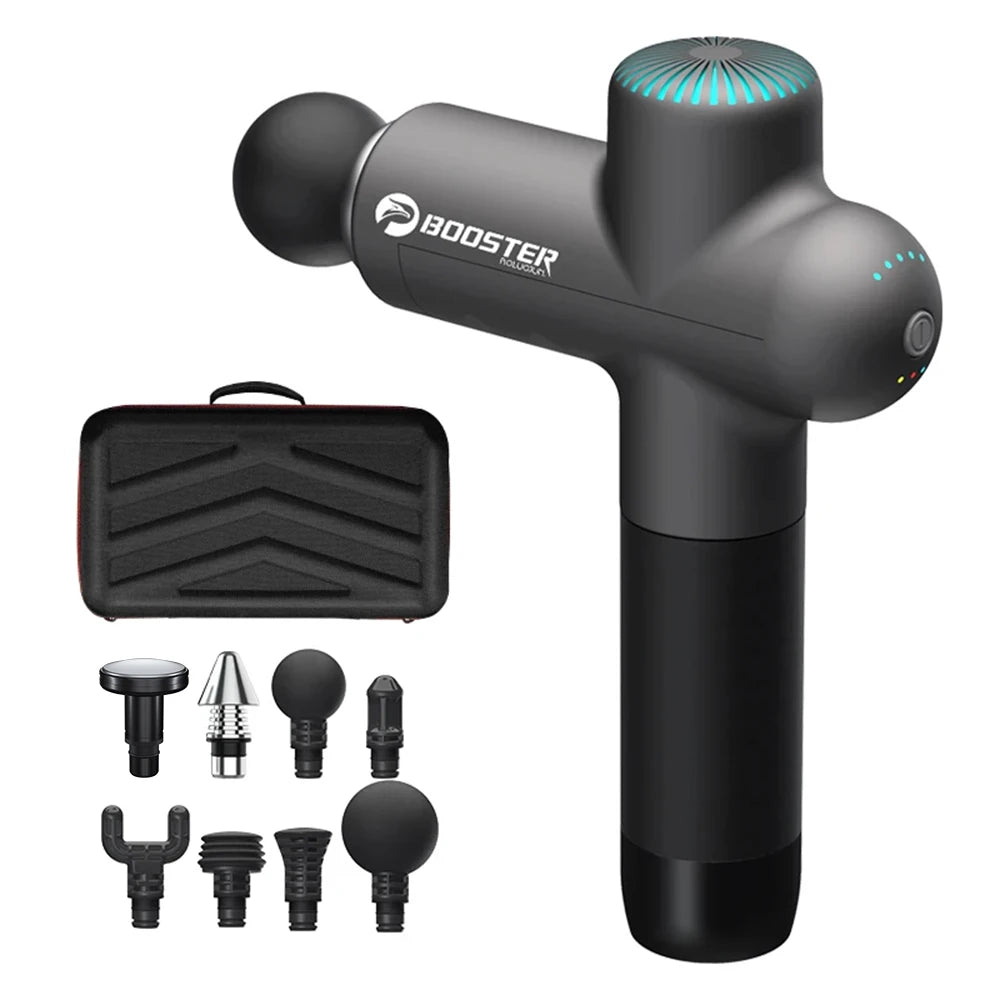 Booster Electric Neck & Body Massage Gun – 7.4V Smart Muscle Relaxer