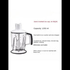 Suitable for Braun Mq745/785/735/725, 1.25-liter Crushed Ice Cup (lid) Multifunctional Cooking Stick and Machine Accessories