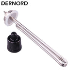DERNORD Heating Element 2" Tri Clamp FoldBack for Brew 2.5KW 3.5KW 4.5KW 5.5KW 220V Tubular Electric Heater for Water