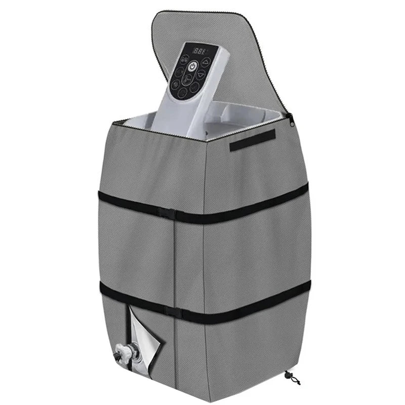 Hot Tub Spa Heater PumpCoverInflatable Hot Tub PumpCoverSuitable for Most Hot Tub SpaHeater Pump on Market （only cover）