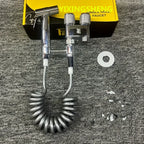 Stainless Steel double outlet angle valve large flow shower valve control valve, suitable for bathrooms and washing machines