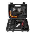 47Pcs 36V Rechargeable Cordless Electric Screwdriver Mini Drill Set With Lithium Battery For Household Maintenance Power Tools