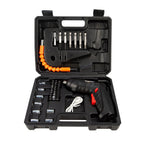 47Pcs 36V Rechargeable Cordless Electric Screwdriver Mini Drill Set With Lithium Battery For Household Maintenance Power Tools