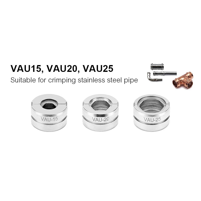 Hydraulic Pipe Crimping Jaw TH U Pipe  for Pex Fittings and V  M  VAU VUS  Pipe press moulds  for Cooper Cube