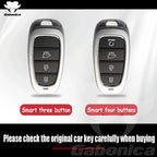 3 4 Buttons New Car Smart Key Case Cover For Hyundai N Performance Tucson Solaris Sonata Hybrid NEXO NX4 Santafe dn8 Accessories