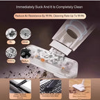 Multifunctional Household Vacuum Cleaner, Handheld Mopping Machine, Small And Powerful Dual-Purpose Vacuum Cleaner, Convenien