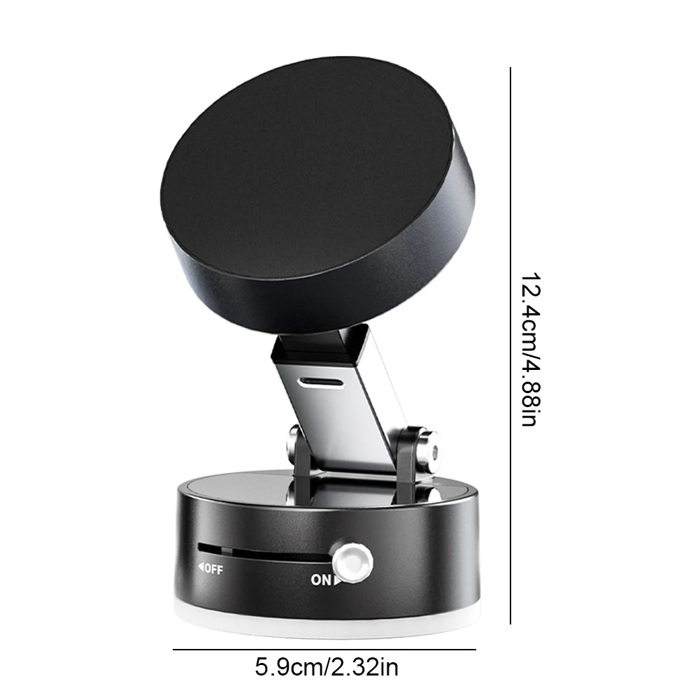Double-Sided Suction Cup Phone Stand Multifunctional Car Magnetic Vacuum Adsorption Phone Bracket for Car Dashboard