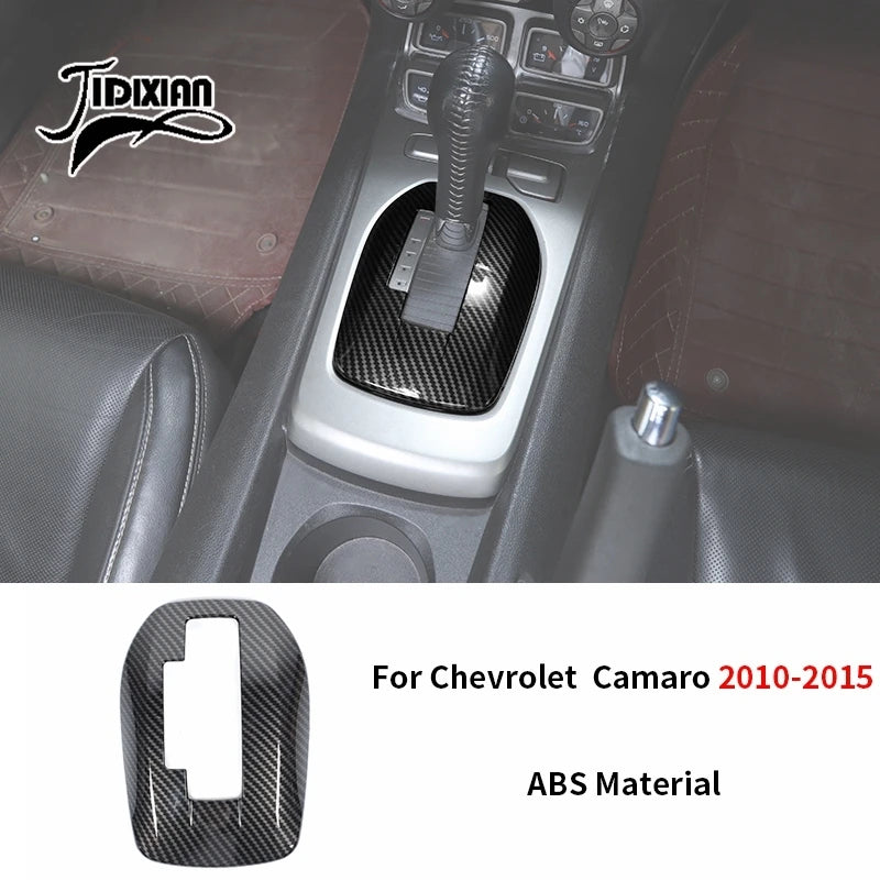 JIDIXIAN fit for Chevrolet Camaro 2010 2011 2012 2013 2014 2015 Car Interior Exterior Decoration Cover Carbon Fiber Accessories