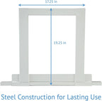 Air Conditioner Bracket - No Tools or Drilling Required - Heavy Duty Steel Holds 200 Pounds - Fits 19.25Hx17.25L Window