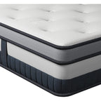 Vesgantti 12 Inch Innerspring Multilayer Hybrid Mattress with Memory Foam and Pocket Spring Mattress Medium Firm Feel