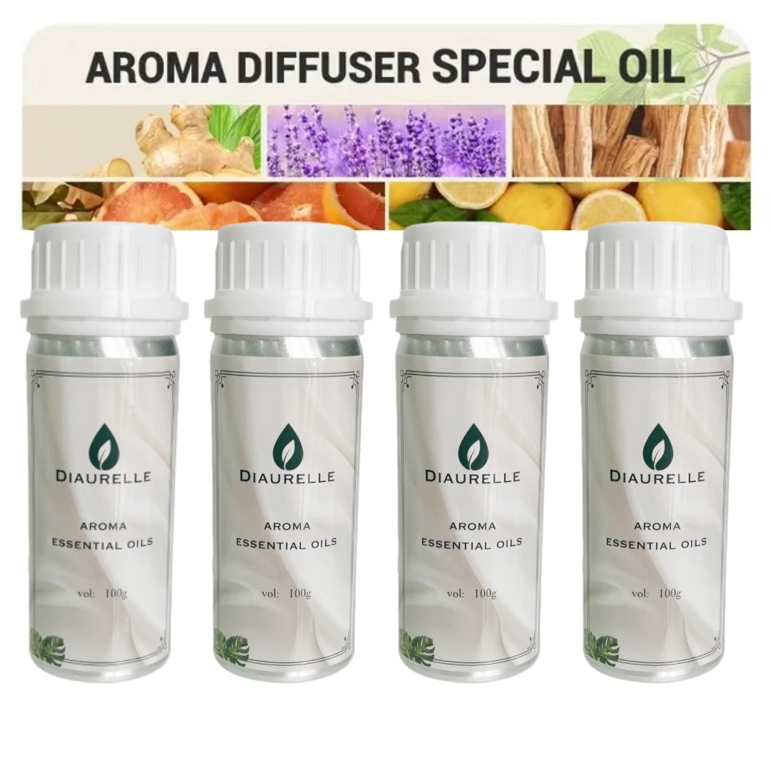 Diaurelle 100ML flower Aromatherapy For Diffuser Hotel Collection Fragrance Oil Pure Nature Plant Extract Aroma Essential Oil