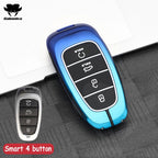3 4 Buttons New Car Smart Key Case Cover For Hyundai N Performance Tucson Solaris Sonata Hybrid NEXO NX4 Santafe dn8 Accessories