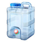 5.5/7.5/10/15L Camping Car Water Container PC with Faucet Water Storage Tank No Leakage Water Storage Bucket for Picnic Travel