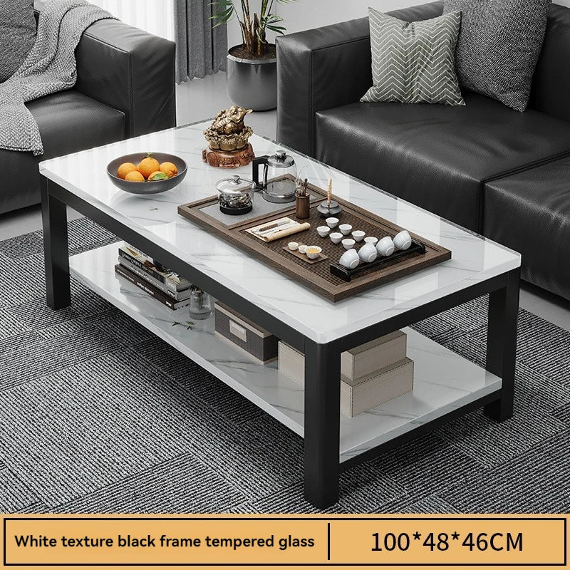 Tea table, living room, household, small apartment, next to sofa, office, marble patterned color tea table, tea table